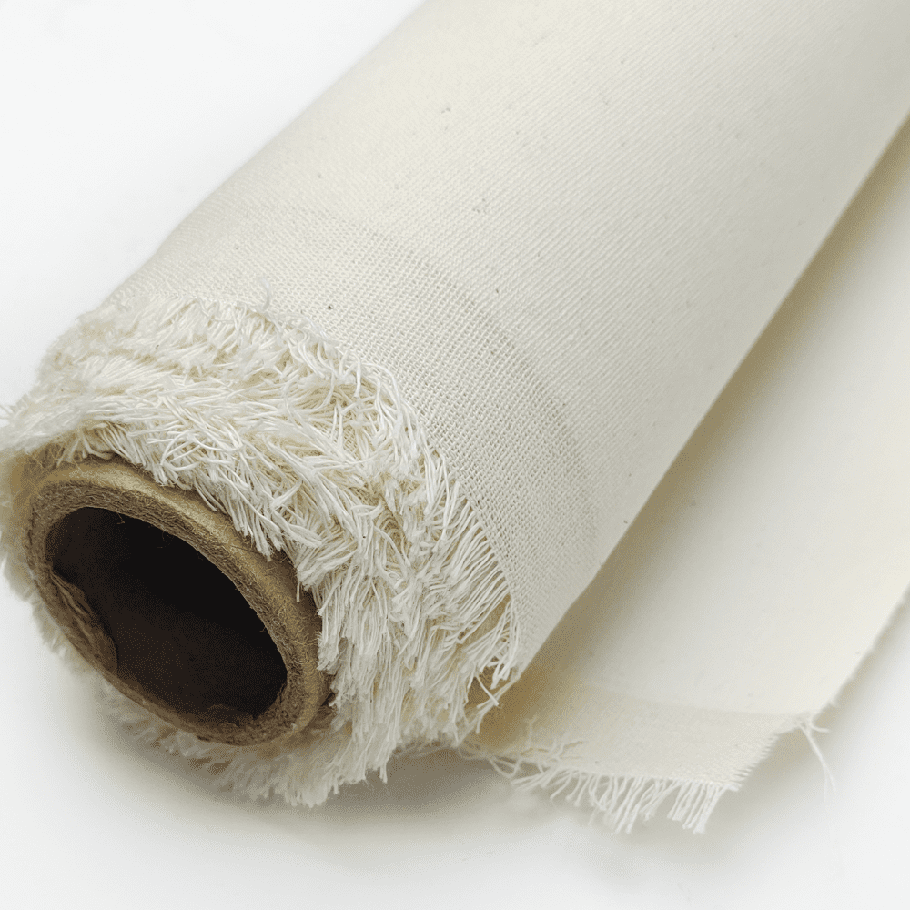 Rolo de Tecido em Algodão Para Tela Preparada